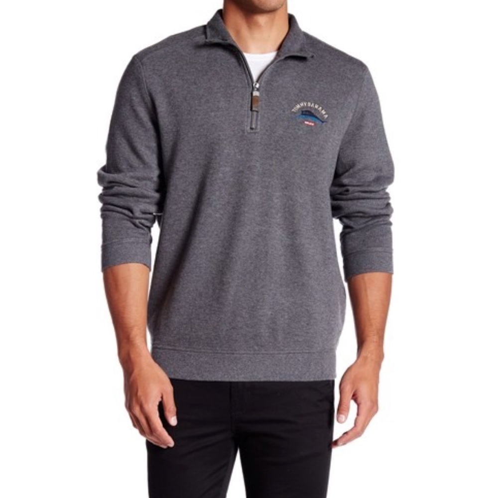 NWT Tommy Bahama Aruba Quarter Zip Pullover